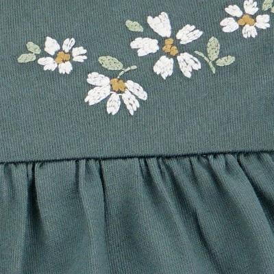 Carter's Just One You® Baby Girls' 2pc Floral Top & Bottom Set - Green 4 Carter's Just One You® Baby Girls' 2pc Floral Top & Bottom Set - Green - Image 2