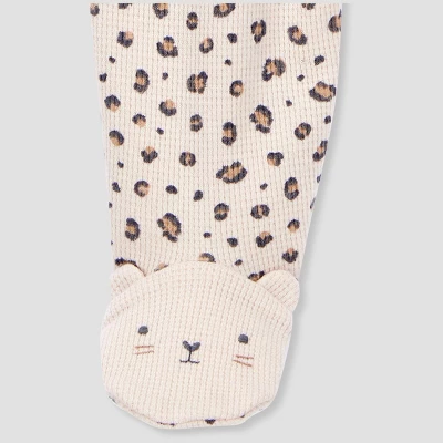 Carter's Just One You® Baby Girls' Cheetah Printed Sleep N' Play - Pink 5 Carter's Just One You® Baby Girls' Cheetah Printed Sleep N' Play - Pink - Image 3