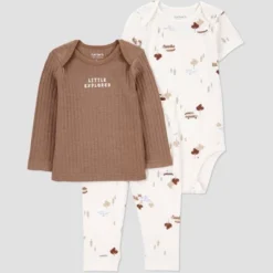 Carter's Just One You® Baby Boys 3pc Wilderness Bodysuit Set - Brown 9 Carter's Just One You® Baby Boys 3pc Wilderness Bodysuit Set - Brown -Carter's Just One You GUEST 04c5c3c8 9b80 466c ac29 94ab0cf27ef1