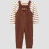 Carter's Just One You® Baby 2pc Thanksgiving Overalls Set - Brown 1 Carter's Just One You® Baby 2pc Thanksgiving Overalls Set - Brown -Carter's Just One You GUEST 07447728 b1aa 49f5 bdf6 0f6b29c02580
