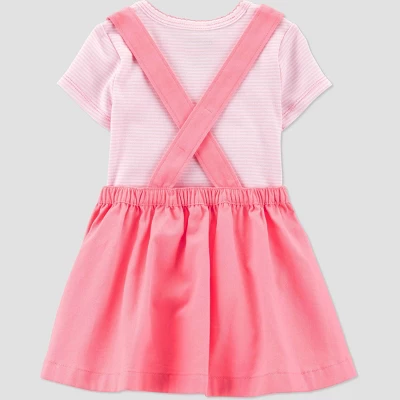 Carter's Just One You® Baby Girls' Watermelon Skirtall - Pink 4 Carter's Just One You® Baby Girls' Watermelon Skirtall - Pink - Image 2