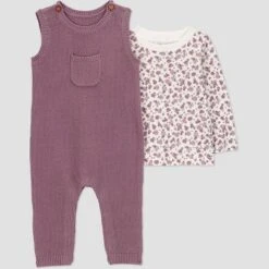 Carter's Just One You® Baby Girls' 2pc Floral Long Sleeve Shirt And Sweater Overall Set - Plum 21 Carter's Just One You® Baby Girls' 2pc Floral Long Sleeve Shirt And Sweater Overall Set - Plum -Carter's Just One You GUEST 0cf376ec 575e 4c14 a7d4 660cdecfbbf4
