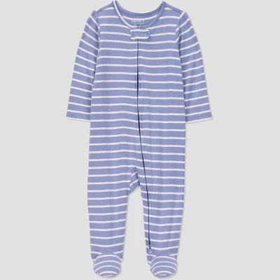 Carter's Just One You® Baby Boys' Stripe Comfy Soft Sleep N' Play - Blue 6 Carter's Just One You® Baby Boys' Stripe Comfy Soft Sleep N' Play - Blue - Image 4