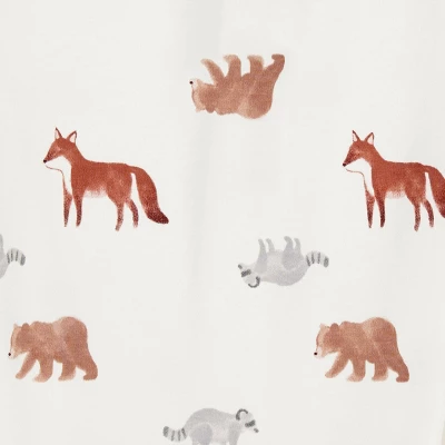 Carter's Just One You® Baby Wilderness Animals Sleep N' Play - Cream 4 Carter's Just One You® Baby Wilderness Animals Sleep N' Play - Cream - Image 2