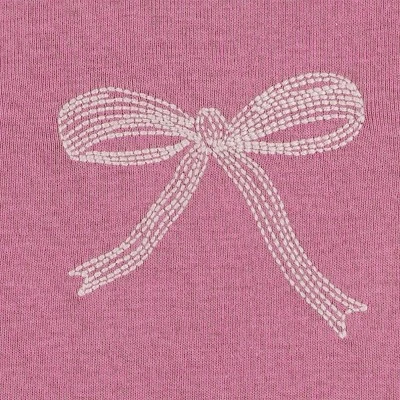 Carter's Just One You® Baby Girls' Bows Long Sleeve Bodysuit - Burgundy 7 Carter's Just One You® Baby Girls' Bows Long Sleeve Bodysuit - Burgundy - Image 5