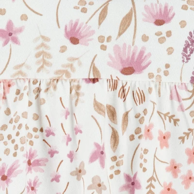 Carter's Just One You® Baby Girls' 2pc Floral Top & Bottom Set - Cream 3 Carter's Just One You® Baby Girls' 2pc Floral Top & Bottom Set - Cream