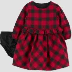 Carter's Just One You® Baby Girls' Long Sleeve Checkered Dress - Red/Black 7 Carter's Just One You® Baby Girls' Long Sleeve Checkered Dress - Red/Black -Carter's Just One You GUEST 13ba74db 54e7 436d acaa 401996e08f1b