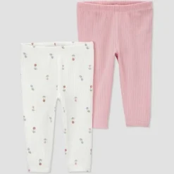 Carter's Just One You® Baby Girls' 2pk Pants - Pink/Ivory -Carter's Just One You GUEST 19d9fa96 313e 498b ac1b ce5f2825aa5c