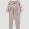 Carter's Just One You®️ Baby Girls' Deer Top & Overalls Set - Brown 2 Carter's Just One You®️ Baby Girls' Deer Top & Overalls Set - Brown -Carter's Just One You GUEST 241258bc 3777 48aa 99f4 55e8797e1891