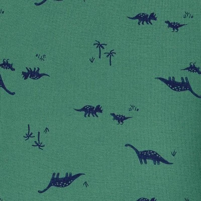 Carter's Just One You® Baby Boys' 3pk Dinos Long Sleeve Bodysuit - Green 4 Carter's Just One You® Baby Boys' 3pk Dinos Long Sleeve Bodysuit - Green - Image 2