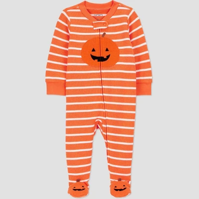 Carter's Just One You® Baby Halloween Pumpkin Sleep N' Play - Orange 7 Carter's Just One You® Baby Halloween Pumpkin Sleep N' Play - Orange - Image 5