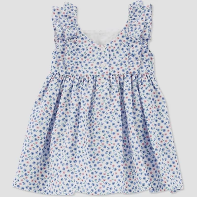 Carter's Just One You® Toddler Girls' Floral Dress - Blue 3 Carter's Just One You® Toddler Girls' Floral Dress - Blue
