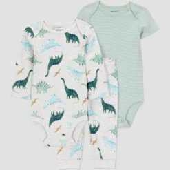 Carter's Just One You® Baby Boys' 3pc Dinosaur Bodysuit Set - Green 9 Carter's Just One You® Baby Boys' 3pc Dinosaur Bodysuit Set - Green -Carter's Just One You GUEST 3e447d9c 9330 43bb 9bc2 1f3283dfbb7e