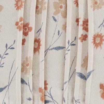 Carter's Just One You®️ Baby Girls' Floral Fleece Vest & Dress Set - Cream 4 Carter's Just One You®️ Baby Girls' Floral Fleece Vest & Dress Set - Cream - Image 2