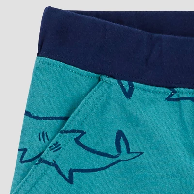 Carter's Just One You® Toddler Boys' Shark Top & Bottom Set - Blue 4 Carter's Just One You® Toddler Boys' Shark Top & Bottom Set - Blue - Image 2