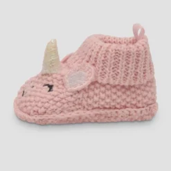 Carter's Just One You® Baby Girls' Knitted Slippers - Pink Newborn: Unicorn Pattern, Pull-On Bootie, Cotton Lining 8 Carter's Just One You® Baby Girls' Knitted Slippers - Pink Newborn: Unicorn Pattern, Pull-On Bootie, Cotton Lining -Carter's Just One You GUEST 519c966b 137d 4bb7 9b75 3c2dc48f077f