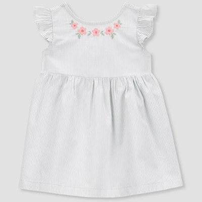 Carter's Just One You® Baby Girls' Striped Floral With Hat - Green 3 Carter's Just One You® Baby Girls' Striped Floral With Hat - Green