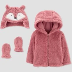 Carter's Just One You®️ Baby Fox Jacket - Pink 9 Carter's Just One You®️ Baby Fox Jacket - Pink -Carter's Just One You GUEST 53cea3b7 4b67 4bc7 bb9e cea60618d434
