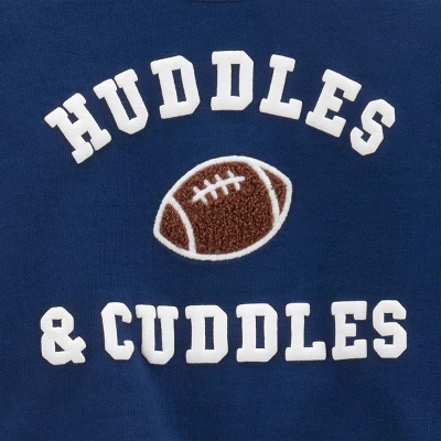 Carter's Just One You® Baby Boys' 2pc Gameday Cuddles Sweatshirt & Jogger Pants Set - Navy Blue 4 Carter's Just One You® Baby Boys' 2pc Gameday Cuddles Sweatshirt & Jogger Pants Set - Navy Blue - Image 2