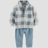 Carter's Just One You®️ Baby Boys' Plaid Sherpa Pullover & Bottom Set - Blue 1 Carter's Just One You®️ Baby Boys' Plaid Sherpa Pullover & Bottom Set - Blue -Carter's Just One You GUEST 56fb2646 e5f4 484d bd64 ccf6e2f0bf2f