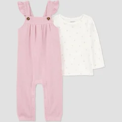 Carter's Just One You® Baby Girls' 2pc Cherry Ruffle Jumper Set - Pink 13 Carter's Just One You® Baby Girls' 2pc Cherry Ruffle Jumper Set - Pink -Carter's Just One You GUEST 572bd1bc 3c8c 448a 94de b9097eb8957a