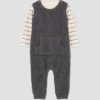 Carter's Just One You® Baby Boys' 2pc Striped Long Sleeve T-Shirt And Overalls Set - Gray 2 Carter's Just One You® Baby Boys' 2pc Striped Long Sleeve T-Shirt And Overalls Set - Gray -Carter's Just One You GUEST 58e0935e 9f5a 4196 9164 591b3e077aa8