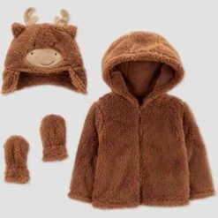 Carter's Just One You®️ Baby Moose Jacket - Brown 9 Carter's Just One You®️ Baby Moose Jacket - Brown -Carter's Just One You GUEST 5a32b102 494a 4f69 8619 2d08519bd6ac