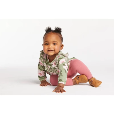 Carter's Just One You® Baby Girls' 2pc Floral Top & Bottom Set - Green 3 Carter's Just One You® Baby Girls' 2pc Floral Top & Bottom Set - Green - Image 2