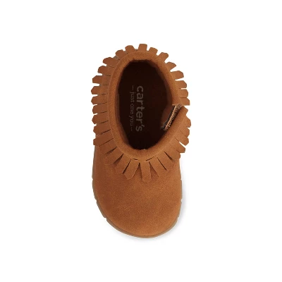 Carter's Just One You®️ Baby Girls' Winter Boots - Beige 4 Carter's Just One You®️ Baby Girls' Winter Boots - Beige - Image 2