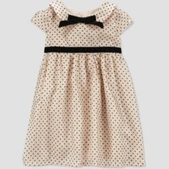 Carter's Just One You® Baby Girls' Short Sleeve Dot Dress - Cream/Black 11 Carter's Just One You® Baby Girls' Short Sleeve Dot Dress - Cream/Black -Carter's Just One You GUEST 6675ba30 2aea 4790 828b a95439591daa