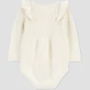 Carter's Just One You® Baby Girls' Ruffle Sweater Bubble Romper - Cream 1 Carter's Just One You® Baby Girls' Ruffle Sweater Bubble Romper - Cream -Carter's Just One You GUEST 67230d8b 75c6 46f9 9d9c 56b76ac4f0f9