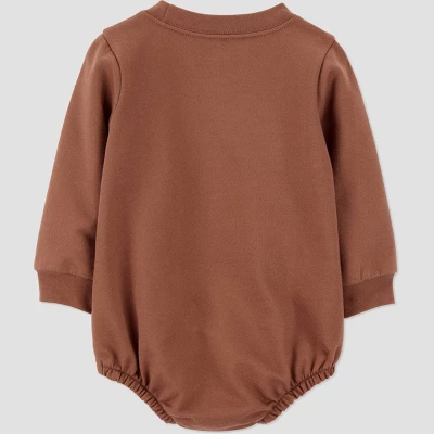 Carter's Just One You® Baby Football Bubble Bodysuit - Brown 3 Carter's Just One You® Baby Football Bubble Bodysuit - Brown