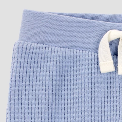 Carter's Just One You® Baby Boys' 4pc Striped Top And Bottom Set - Blue/Brown 6 Carter's Just One You® Baby Boys' 4pc Striped Top And Bottom Set - Blue/Brown - Image 4