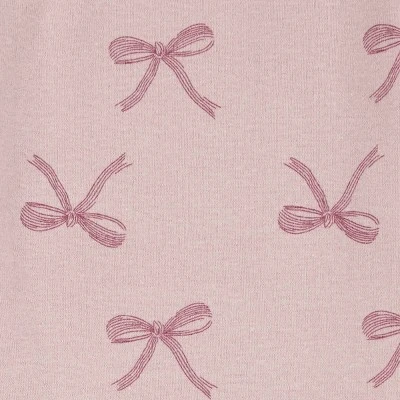 Carter's Just One You® Baby Girls' Bows Long Sleeve Bodysuit - Burgundy 8 Carter's Just One You® Baby Girls' Bows Long Sleeve Bodysuit - Burgundy - Image 6