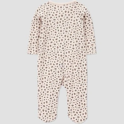Carter's Just One You® Baby Girls' Cheetah Printed Sleep N' Play - Pink 3 Carter's Just One You® Baby Girls' Cheetah Printed Sleep N' Play - Pink