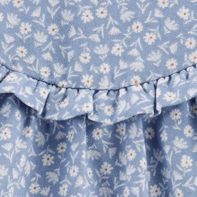 Carter's Just One You®️ Baby Girls' Floral & Bottom Set - Blue 3 Carter's Just One You®️ Baby Girls' Floral & Bottom Set - Blue