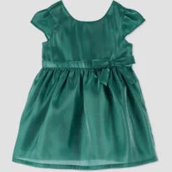 Carter's Just One You® Baby Girls' Short Sleeve Shiny Dress - Green 8 Carter's Just One You® Baby Girls' Short Sleeve Shiny Dress - Green -Carter's Just One You GUEST 8546b98e 09eb 462f 8dc9 359fdc63fba1