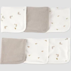 Carter's Just One You®️ Baby Duck Washcloth - Gray: Cotton Terry Animal Print 9"x9" 9 Carter's Just One You®️ Baby Duck Washcloth - Gray: Cotton Terry Animal Print 9"x9" -Carter's Just One You GUEST 8a37c9f7 e3e0 4ea5 a77b 56a3b60b3f65