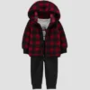 Carter's Just One You®️ Baby Boys' Buffalo Checkered Sherpa Top & Bottom Set 2 Carter's Just One You®️ Baby Boys' Buffalo Checkered Sherpa Top & Bottom Set -Carter's Just One You GUEST 91a918c3 3501 48da 93a9 af35b9e68dcb