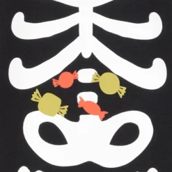 Carter's Just One You® Baby 2pc Halloween Skeleton Sleep N' Play With Hat - Black