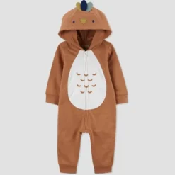 Carter's Just One You® Baby Turkey Jumpsuit - Brown -Carter's Just One You GUEST 94c7ef96 0fbf 49b0 8c31 b99b622f2b26