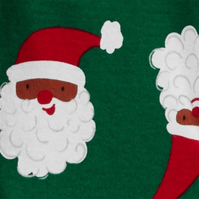 Carter's Just One You® Toddler Boys' Striped Santa Footed Pajama Set 4 Carter's Just One You® Toddler Boys' Striped Santa Footed Pajama Set - Image 2