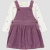 Carter's Just One You® Baby Girls' 2pc Overalls Dress Set - Plum 1 Carter's Just One You® Baby Girls' 2pc Overalls Dress Set - Plum -Carter's Just One You GUEST 9e98b44c 6c52 441e 8c57 00359330b19c