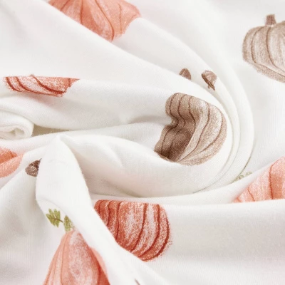 Carter's Just One You® Baby Fall Pumpkins Comfy Soft Sleep N' Play - Cream 4 Carter's Just One You® Baby Fall Pumpkins Comfy Soft Sleep N' Play - Cream - Image 2