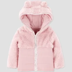 Carter's Just One You® Baby Girls' Puffer Jacket - Pink -Carter's Just One You GUEST a612753f 8e4c 4462 8b6c 2e6283f5fa6c