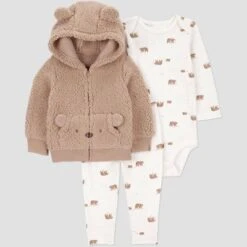 Carter's Just One You® Baby Boys' 3pc Thermal Bear Sweatshirt & Pants Set - Brown 11 Carter's Just One You® Baby Boys' 3pc Thermal Bear Sweatshirt & Pants Set - Brown -Carter's Just One You GUEST a7fbd5ba fcb5 4106 993c 78df6db6dbe7
