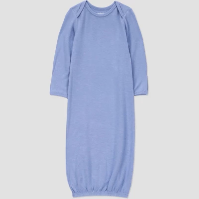 Carter's Just One You® Baby Boys' Comfy Soft NightGown - Blue 7 Carter's Just One You® Baby Boys' Comfy Soft NightGown - Blue - Image 5