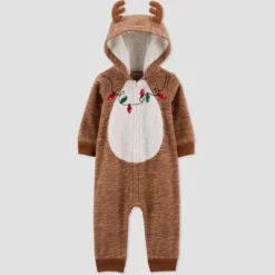 Carter's Just One You® Baby Girls' Holiday Reindeer Jumpsuit 5 Carter's Just One You® Baby Girls' Holiday Reindeer Jumpsuit -Carter's Just One You GUEST aa2003b4 6ba9 439f 94d8 3441842ef24b