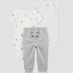 Carter's Just One You® Baby Boys' 3pc Racoon Printed Bodysuit Set - Gray 11 Carter's Just One You® Baby Boys' 3pc Racoon Printed Bodysuit Set - Gray -Carter's Just One You GUEST ae061bcf ab5e 4966 b9fc ff3f9b39e576