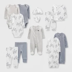 Carter's Just One You® Baby Layette Registry Set - Gray -Carter's Just One You GUEST b2c54e94 8a6a 47c7 a224 f2e4c9e2e0d9